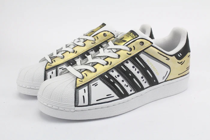 Adidas scarpe oro on sale